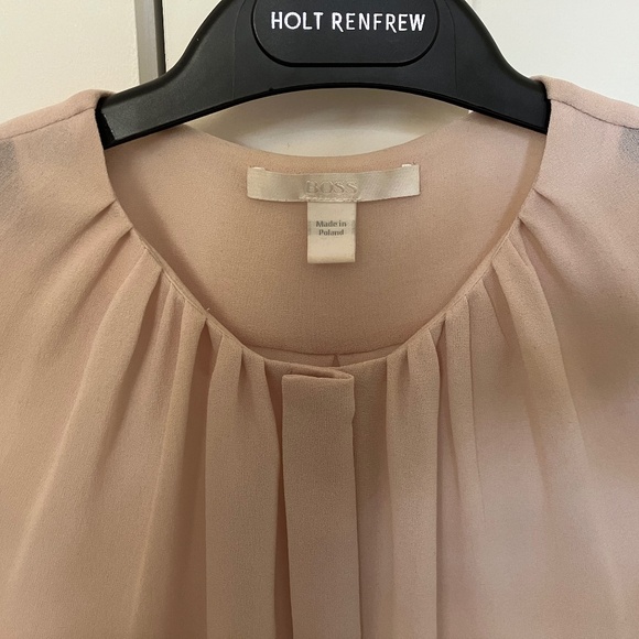 Hugo Boss Sleeveless Silk Blouse - Size S - Picture 3 of 6